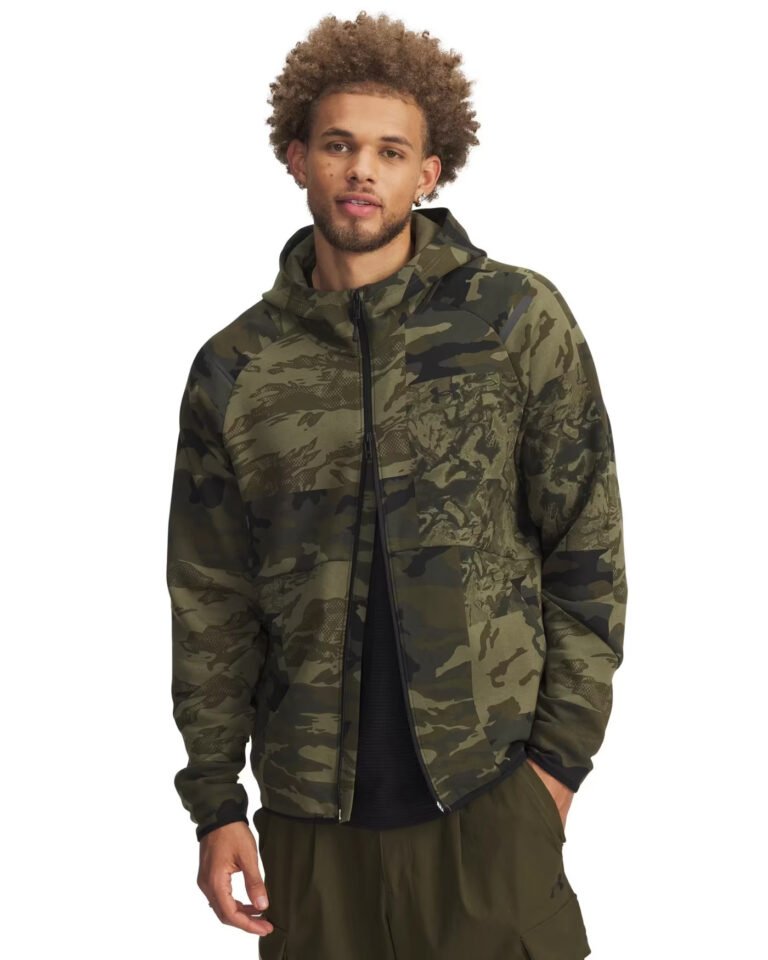 UA Men’s Unstoppable Fleece Camo Jacket